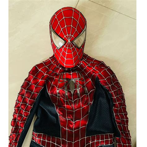 amazing spiderman replica jacket|The Amazing Spiderman Costume Replica .